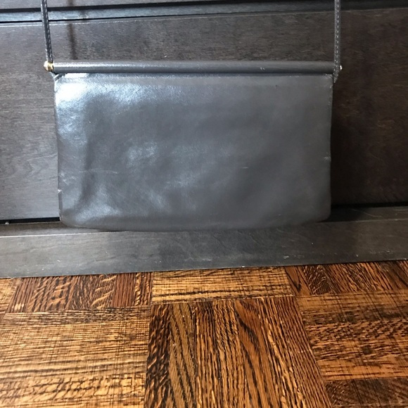 💜Dark Grey Purse/Agate Stone Necklace💜 - Picture 6 of 13